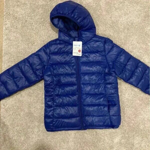 New Boys Kids Blue Puffer Jacket Coat Sz. Small NWT